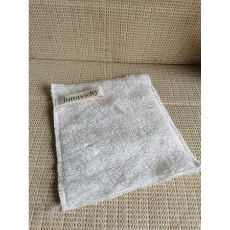 lumivichy Cleaning Cloths White, Absorbent Cleaning Rags, Lint Free Cloth, Scratch-Free, Streak-Free Wash Cloth, Dish Towels White (7.5in.x 7.5in.)